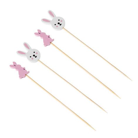 PALITO BAMBU P/PETISCO COELHO PASCOA /20 12CM