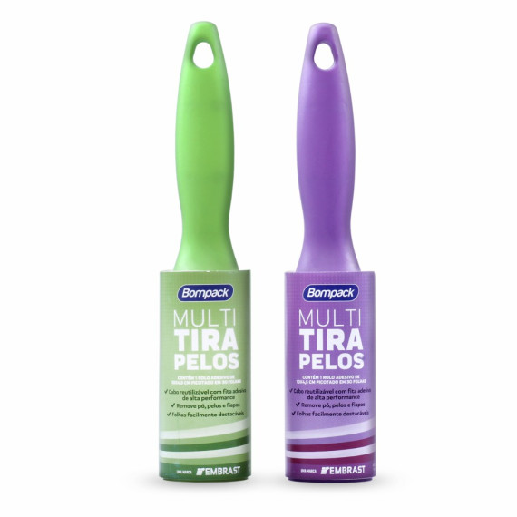 ROLO ADESIVO TIRA PELOS C/30 FOLHAS