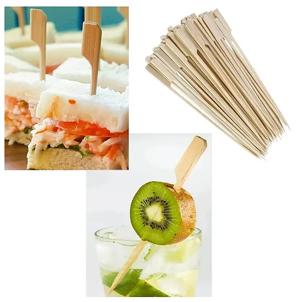 ESPETO GOLF BAMBU 15CM 50UND