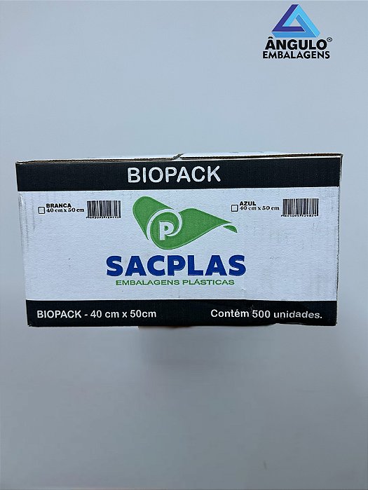 SACOLA 40X50 BRANCA CX C/500