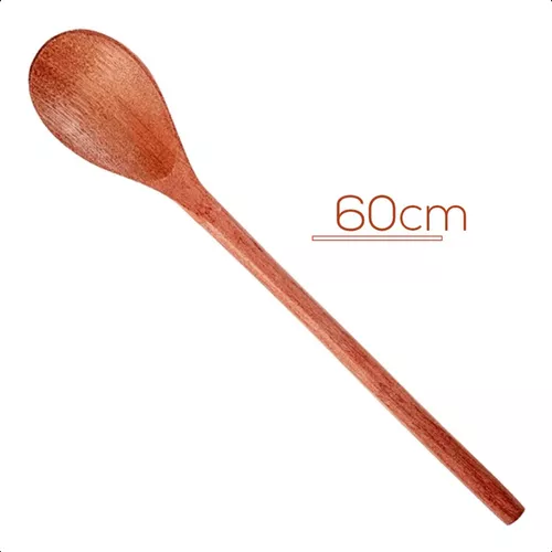 COLHER DE MADEIRA 60CM