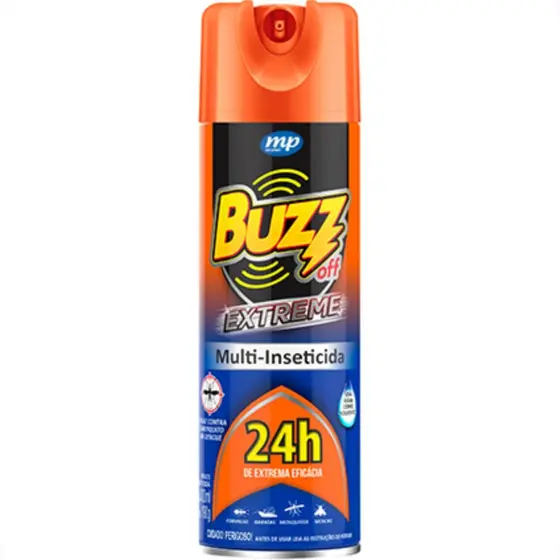 INSETICIDA AEROSOL BUZZ OFF 400ML