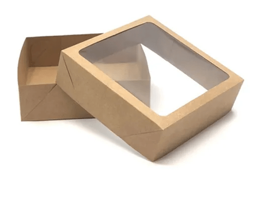CAIXA QUADRADA VISOR KRAFT 14X14X8 MM253