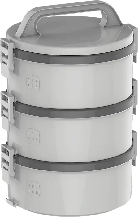 Marmita Termica Cinza 1,5 Litros c/3 unid