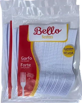GARFO FORTE BRANCO C/50