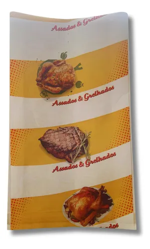 SACO FRANGO ASSADOS KRAFT BCO C/50