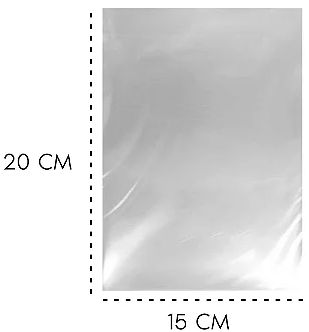 SACO PP 15X20 C/50 UNIDADES