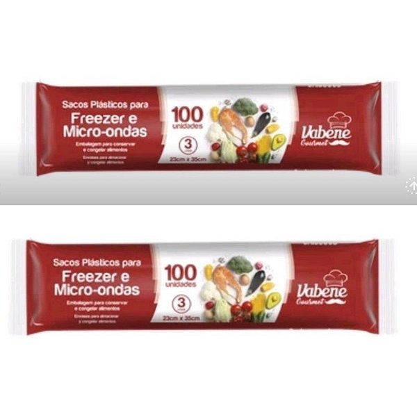 SACO FREEZER/MICROONDAS 3LT 23X35 C/100