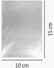 SACO PP 10X15 C/50 UNIDADES