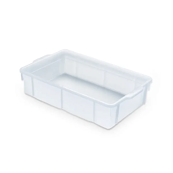 CAIXA ORGANIZADORA EMPILHAVEL REF 640 S/TPA 53X32X12 - 14 LITROS