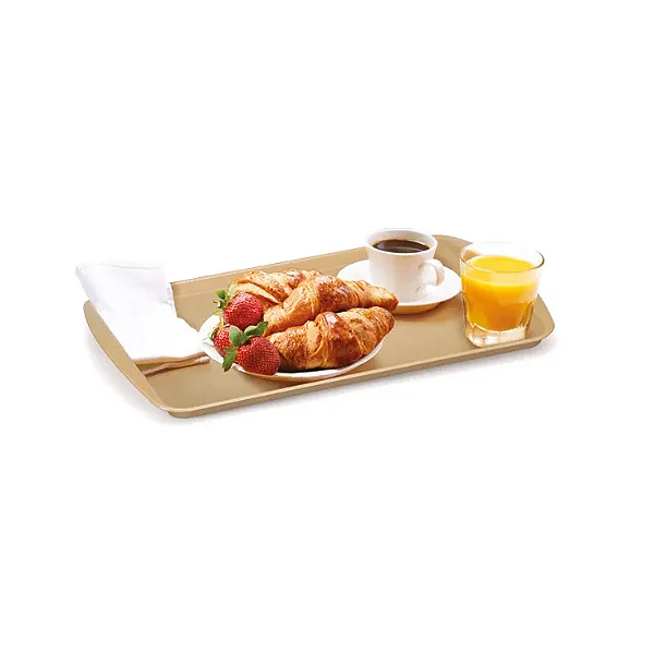 BANDEJA FAST-FOOD BEGE 43X30X3 REF797
