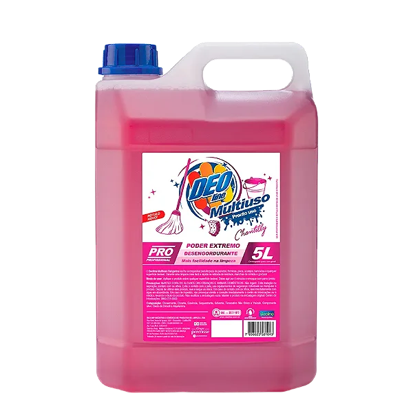 LIMPADOR MULTIUSO CHANTILLY PRONTO USO 5 LTS