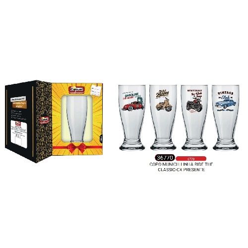 COPO PILSEN LINHA RIDE SORTIDO 200ML