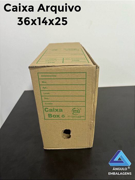 CAIXA PAPELAO ARQUIVO PADRAO 35X14X24 R.1407