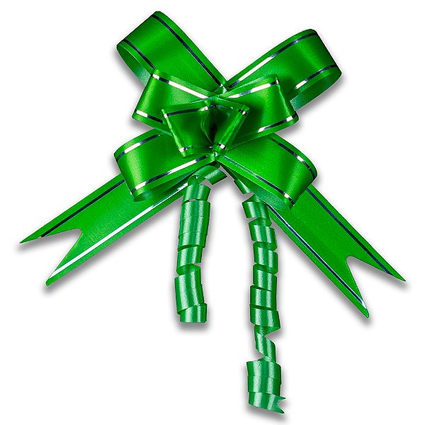 LACO PRONTO 39X18 VERDE ESCURO COM PRATA C/10 UND