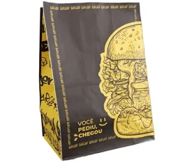 SACO SOS BURGER G BLACK C/50 UND