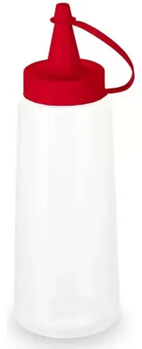 BISNAGA 250ML TAMPA VERMELHA