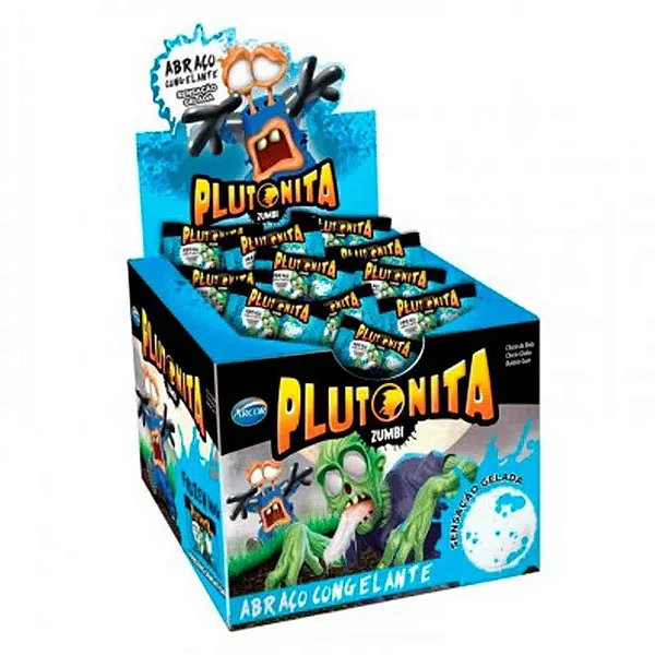 CHICLE PLUTONITA ABRACO CONGELANTE 180G C/40 UND