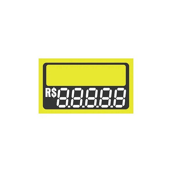 PLACA PVC PEQUENA 40x25MM PCT 15UN