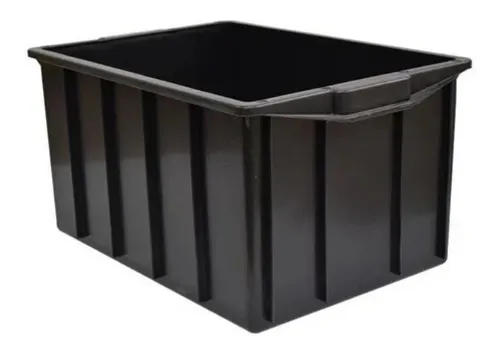 CAIXA 019 - 38 LITROS PRETA 55X27X37