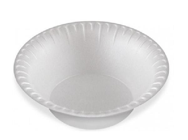 PRATO ISOPOR 15CM FUNDO C/20 (POTE CUMBUCA)