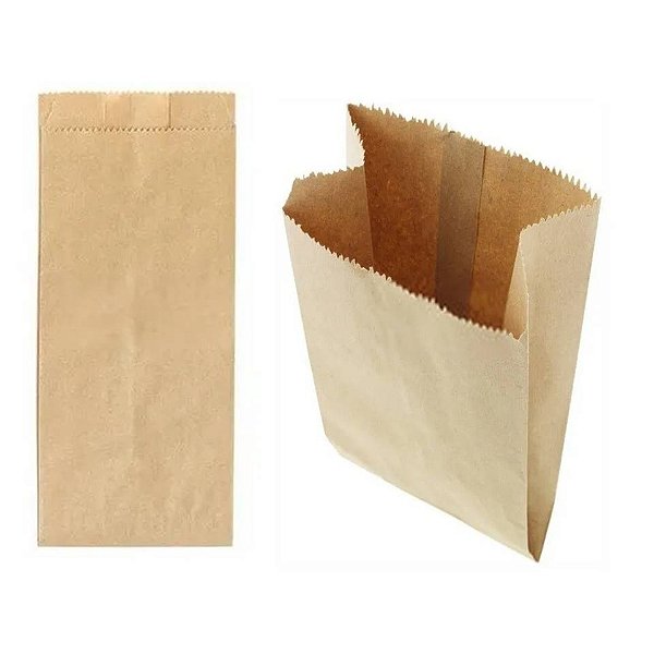 SACO PAPEL KRAFT MIX 1/2 KG C/500 UND