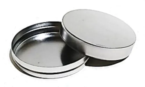 LATINHA ALUMINIO PRATA 5X2CM - C/10 UND