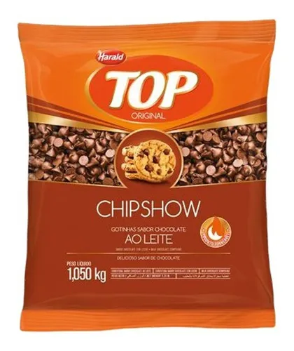 CHOC TOP CHIPSHOW LEITE 1,010KG