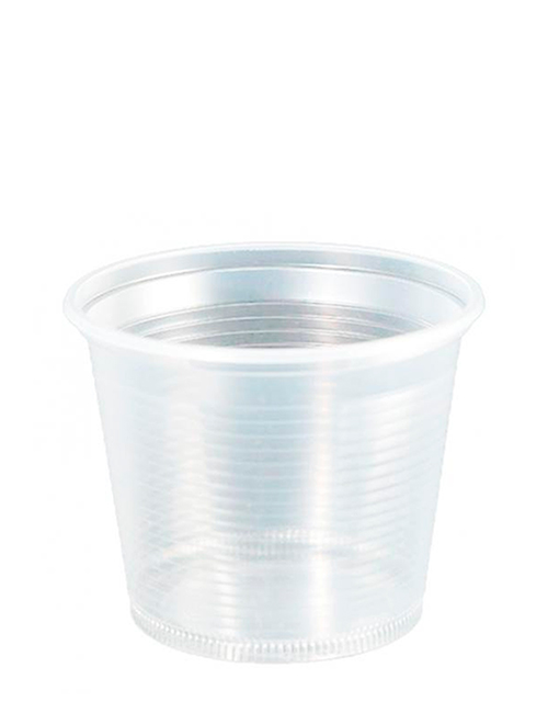 POTE 250ML PS TRANSPARENTE C/50 UND