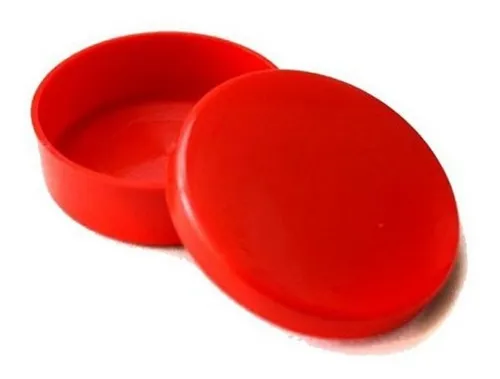 LATINHA PLASTICA VERMELHA C/10 UND