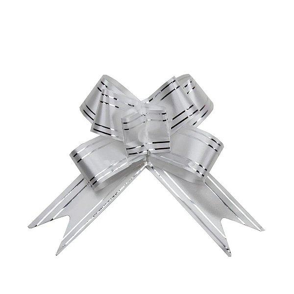 LACO PRONTO 51X32 PRATA COM LISTRA PRATA C/10