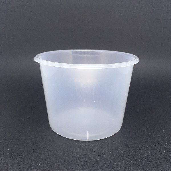 BALDE PIPOCA TRANSPARENTE 1,5LT