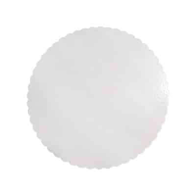 CAKE BOARD BRANCO REDONDO 140MM UNIDADE