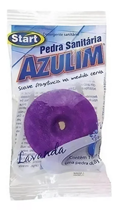 PEDRA SANITARIA LAVANDA AZULIM 25GR