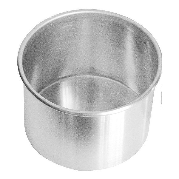 FORMA ALUMINIO REDONDA PARA BOLO ALTA 22X10 SEM FURO