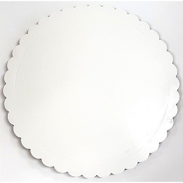 CAKE BOARD BRANCO REDONDO 229MM UNIDADE