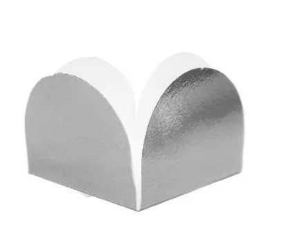 FORMA 4 PETALAS PRATA C/50 UND