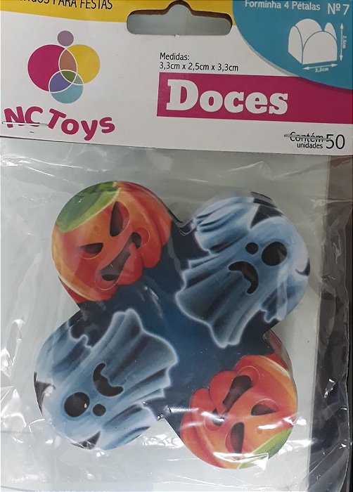 FORMA 4 PETALAS HALLOWEEN C/50