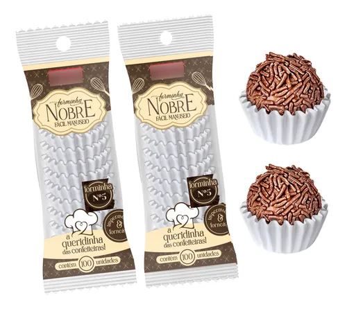 FORMINHA DE PAPEL NOBRE N. 5 BRANCO C/100 UND