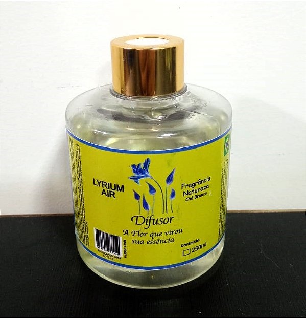 DIFUSOR DE AMBIENTE CHA BRANCO 250ML LYRIUM AIR