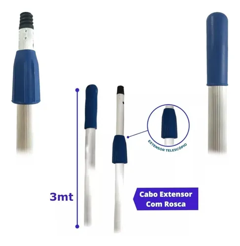 CABO EXTENSOR TELESCOPICO 3 METROS