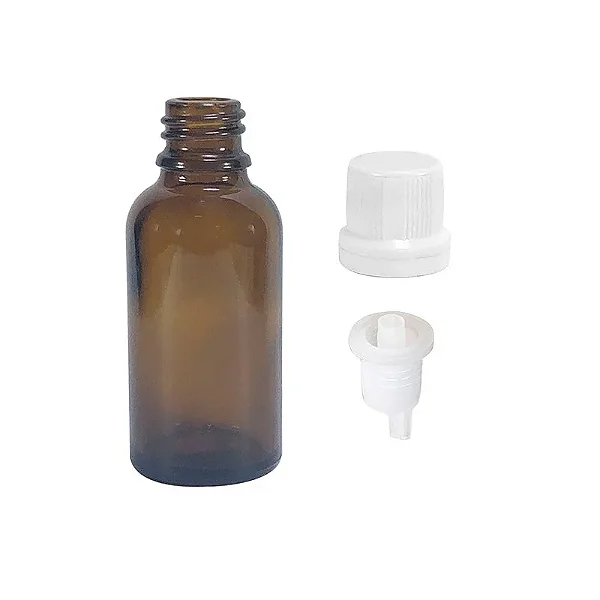 KIT FRASCO PLUMA 30ML DIN TAMPA GOTEJADOR C/10