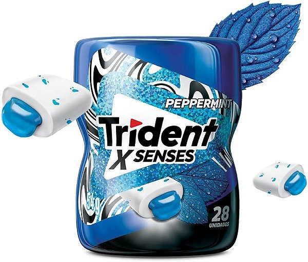 TRIDENT SENSES PEPPERMINT