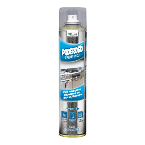 PODEROSO BRILHA INOX AEROSOL KELLDRIN 300ML