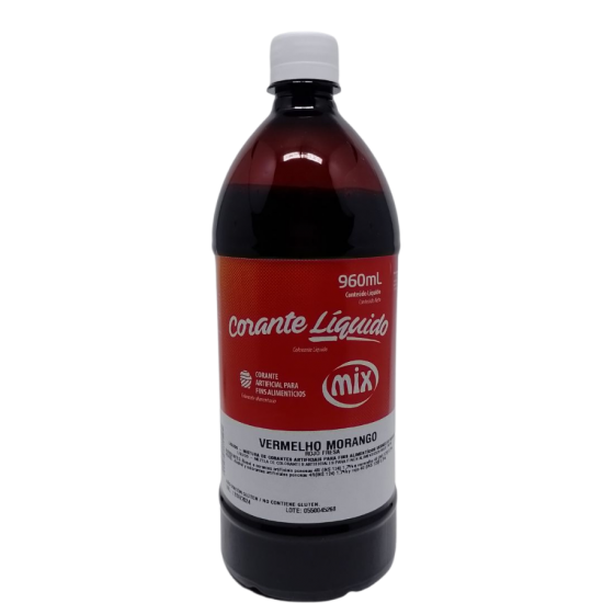 CORANTE ARTIFICIAL VERMELHO MORANGO 960
