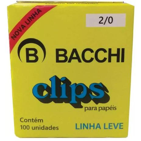 CLIPS 2/0 C/100 UNIDADES