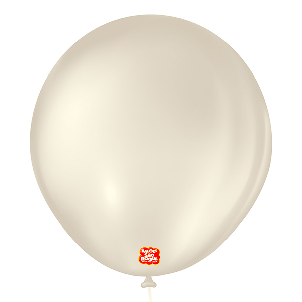 BALAO LISO 7 REDONDO AREIA PCT C/50 UNIDADES