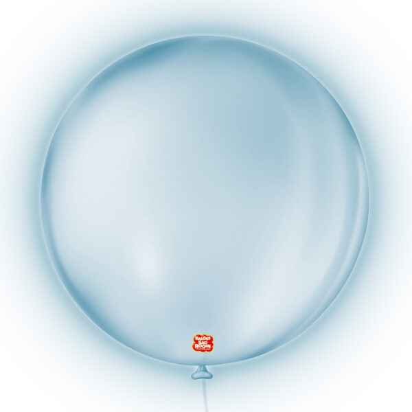 BALAO 5 NEON AZUL C/25 UNIDADES