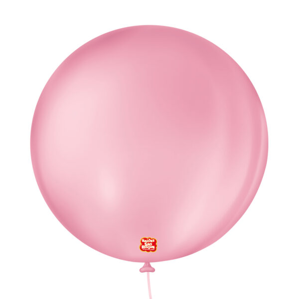 BALAO LISO 5 REDONDO ROSA TUTTI FRUTTI C/50 UND