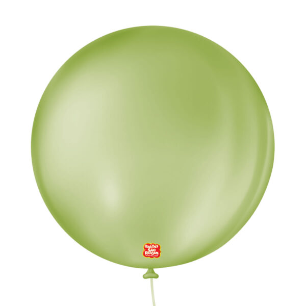 BALAO LISO 5 REDONDO VERDE EUCALIPTO C/50 UNIDADES